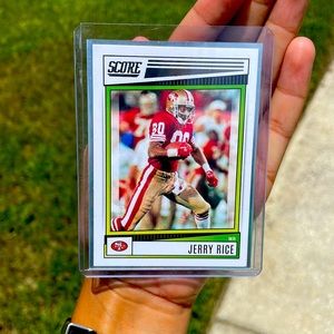 Jerry Rice football card